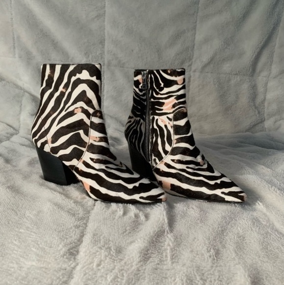 Zebra Print Boots